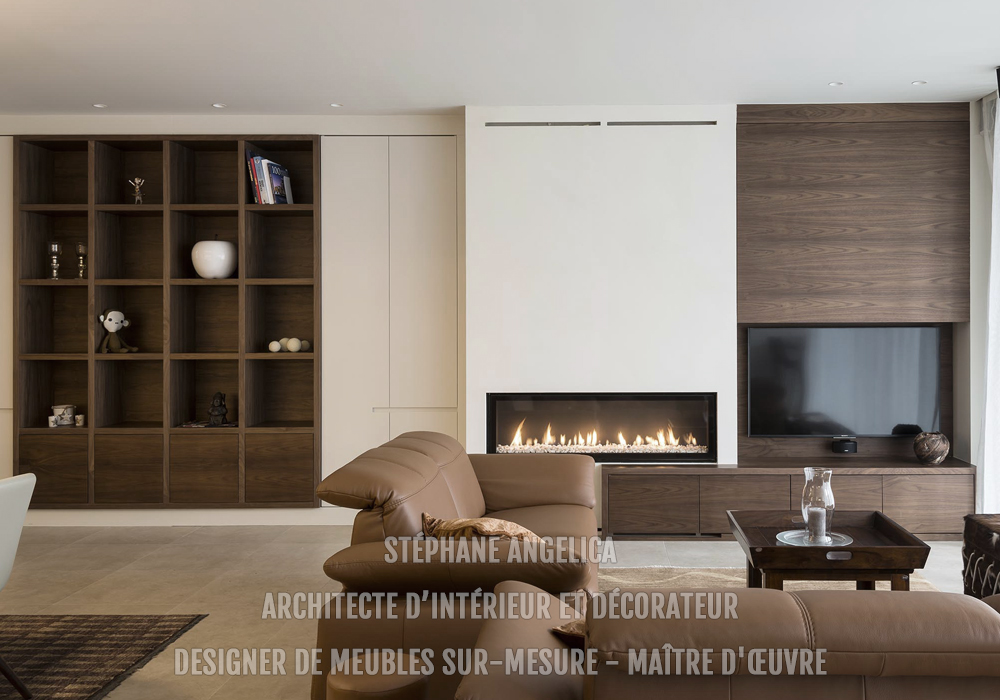 Agencement meubles sur-mesure d'appartement