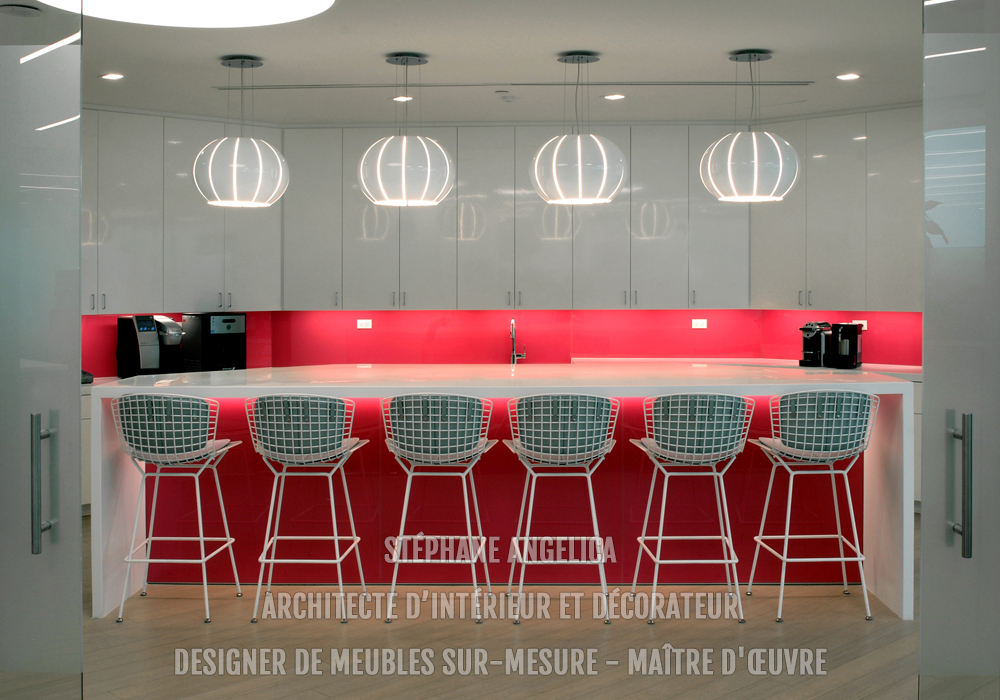 Meuble de cuisine pour entreprise sur-mesure