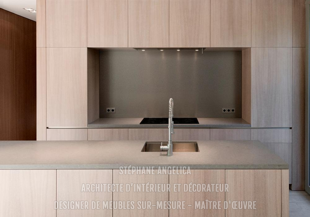 Meuble de cuisine contemporain sur-mesure