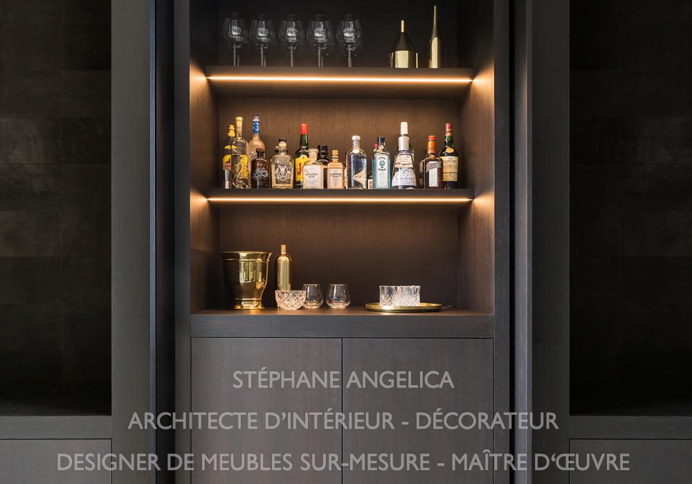 Meuble bar sur mesure