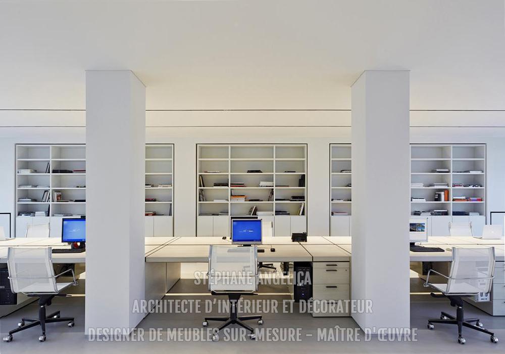 Meuble de bureaux sur mesure