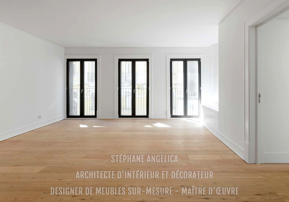 Amélioration et agencement appartement moderne