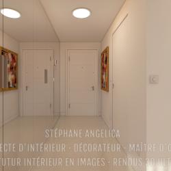 PLACARDS D'ENTRÉE SUR-MESURE : APPARTEMENT VEFA EN RENDUS 3D ULTRA HD
