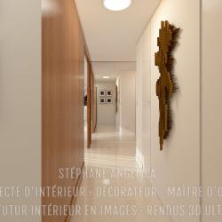 COULOIR : APPARTEMENT VEFA EN RENDUS 3D ULTRA HD