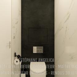 PIÈCE WC : APPARTEMENT VEFA EN RENDUS 3D ULTRA HD