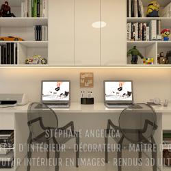 BUREAUX D'ENFANTS SUR-MESURE : APPARTEMENT VEFA EN RENDUS 3D ULTRA HD