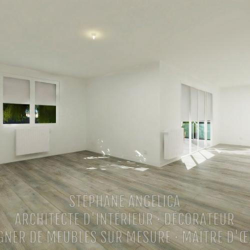 PROJET APPARTEMENT VIDE DE 77,52 M² : AVANT