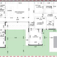 PLAN ARCHITECTURAL INITIAL ÉTABLI PAR L’ARCHITECTE DPLG